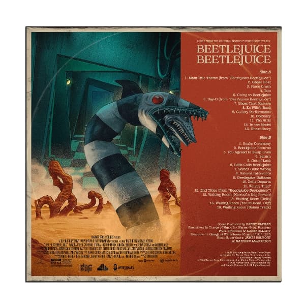 Danny Elfman - Beetlejuice Beetlejuice Score Album (CD)