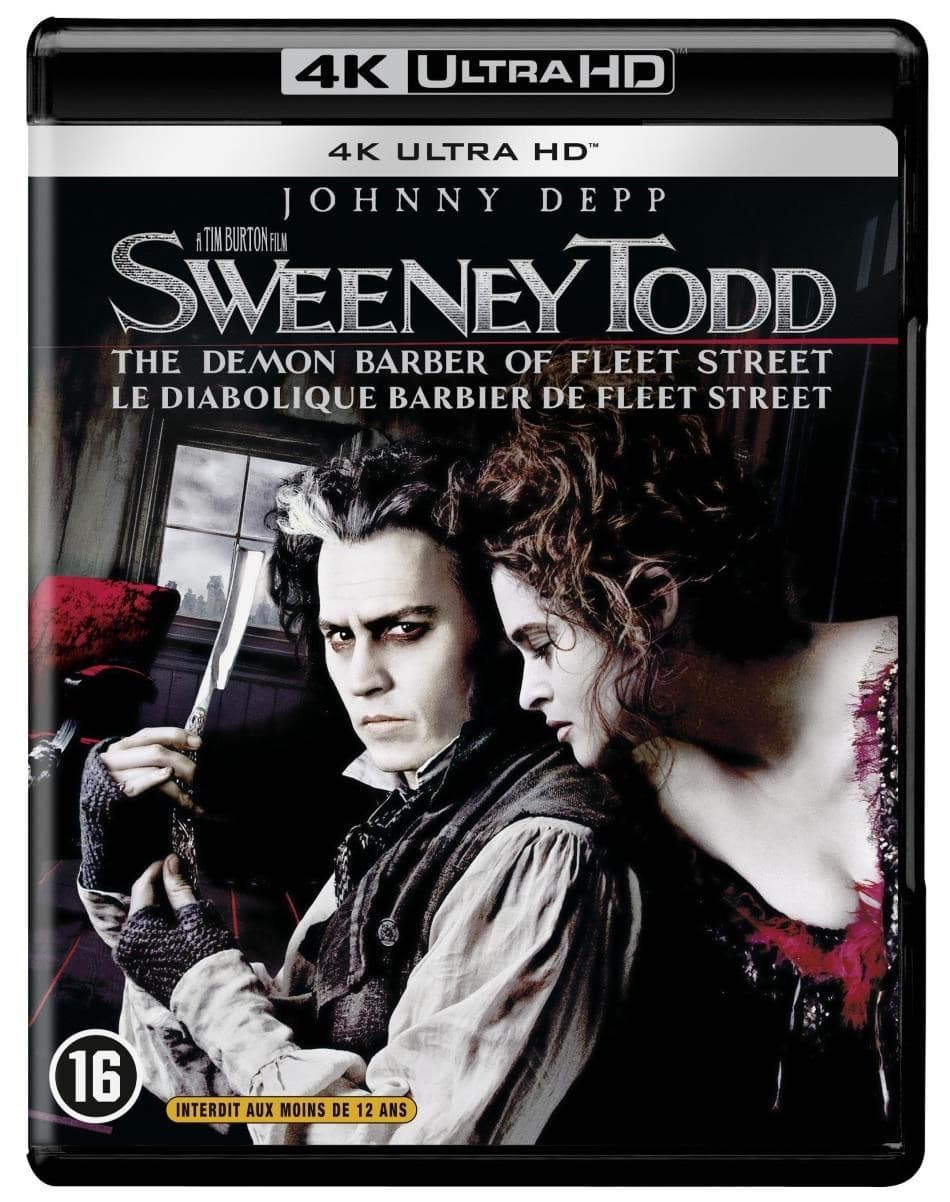 Sweeney Todd - The Demon Barber Of Fleet Street (4K Ultra HD Blu-ray)