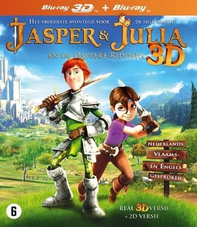Jasper & Julia en de dappere ridders  (Blu-ray)