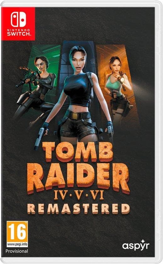 Tomb Raider IV-VI Remastered Starring Lara Croft (SWITCH)