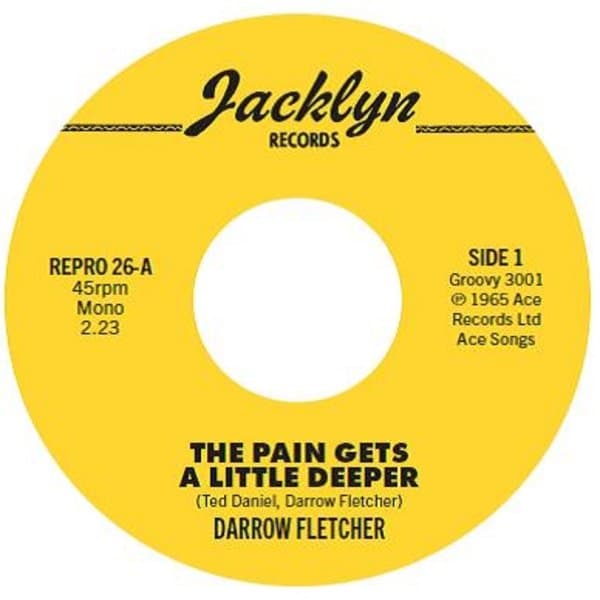 Darrow Fletcher - The Pain Gets A Little Deeper / My Judgement Day (7" Single)