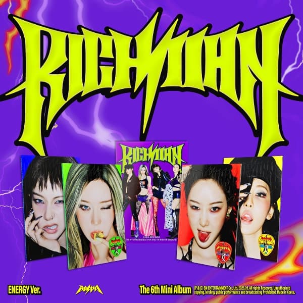 Aespa - The 6th Mini Album 'Rich Man'_Energy (CD) (WINTER Version)
