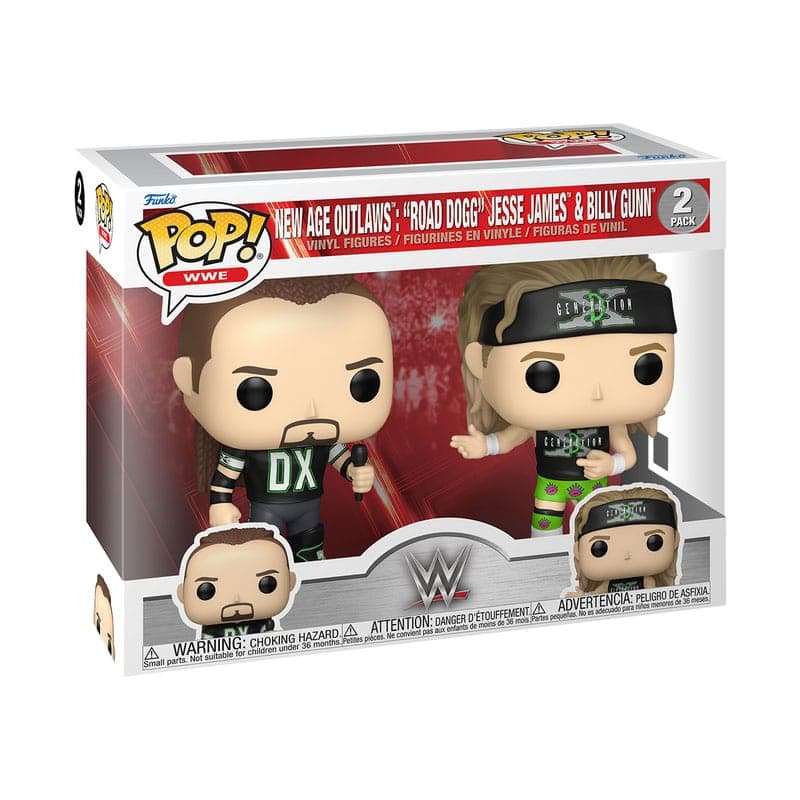 Wwe: Funko Pop! - New Age Outlaws: Road Dogg Jesse James & Billy Gunn (2 Pack)