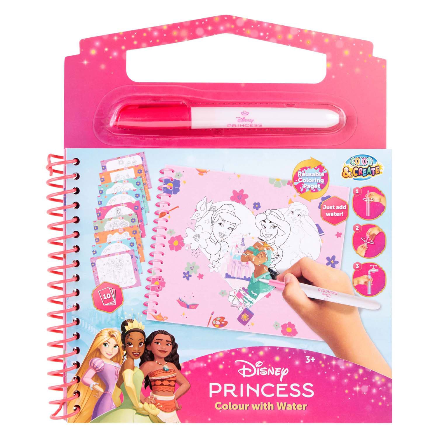 Disney Princess Waterkleurboek