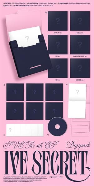 Ive - Ive Secret ( Digipack Version )