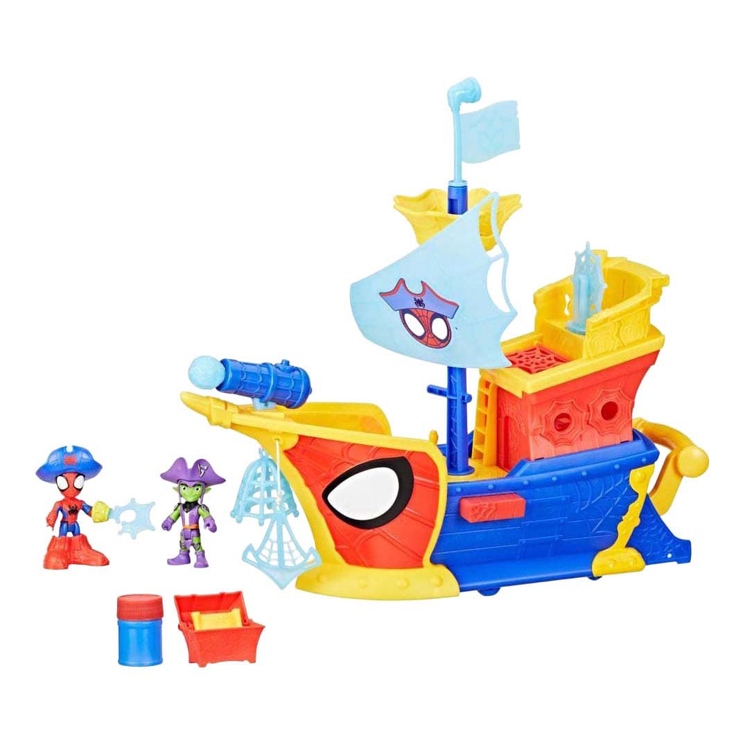 Spidey Water-webs Bubble Pirate Ship (g0666)