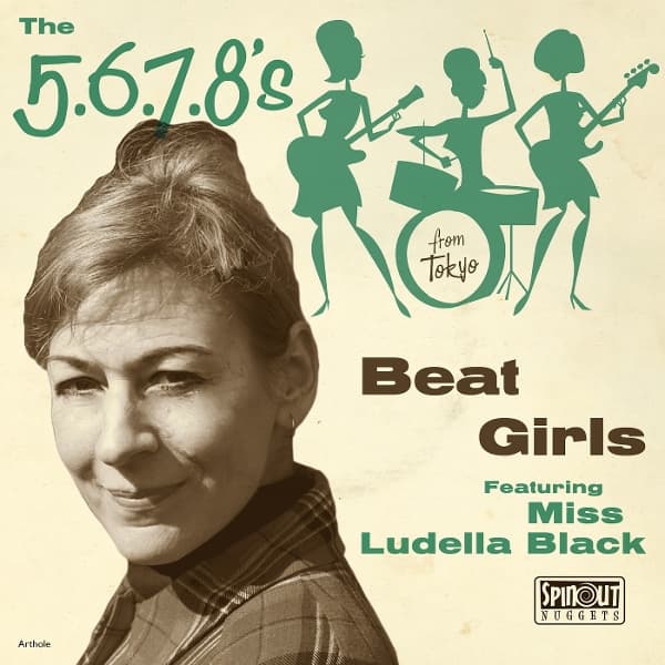 The 5.6.7.8's (Feat. Miss Ludella Black) - Beat Girls (7" Single)