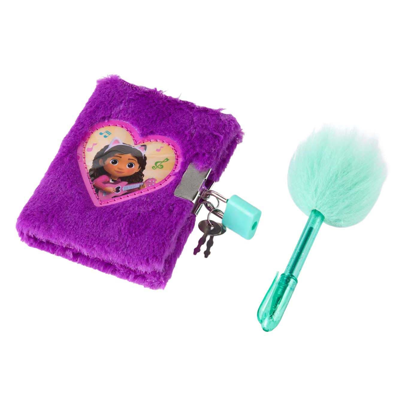 Gabby's Poppenhuis Pluche Dagboek met Pluche Pen