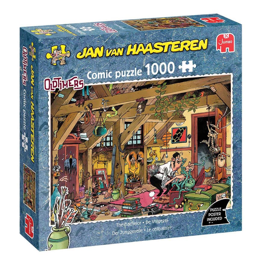 Jan van Haasteren Legpuzzel - Oldtimers De Vrijgezel, 1000st.