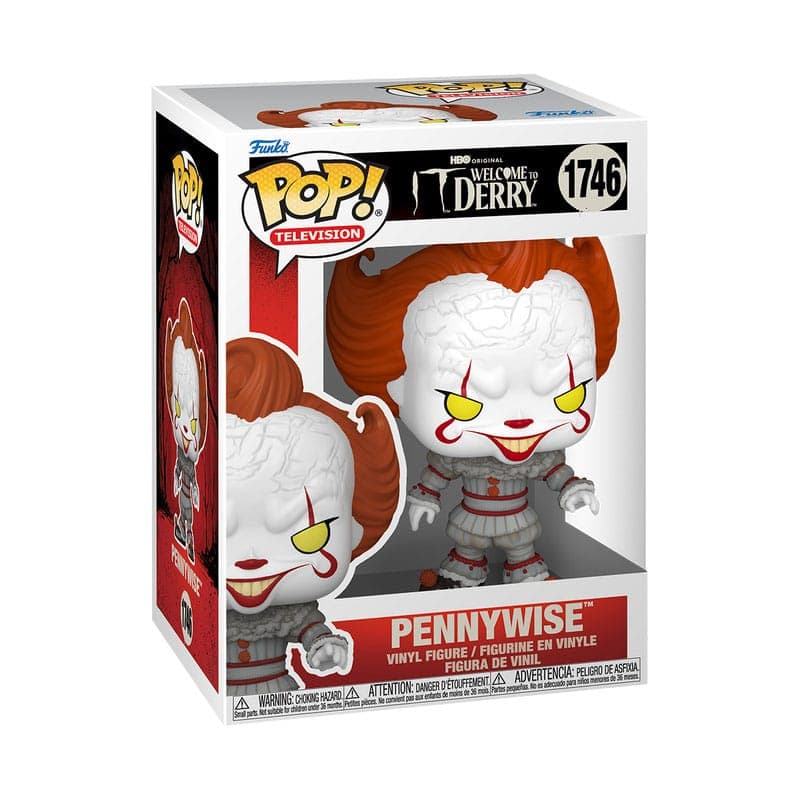 Welcome To Derry: Funko Pop! Tv - Pennywise (Vinyl Figure 1746)