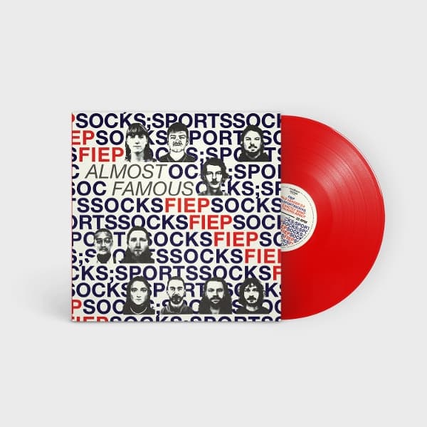Socks;Sportssocks, Fiep, Romy Liz Rose & Nagasaki Swim - Almost Famous (7" Single) (Coloured Vinyl) (Limited Edition)