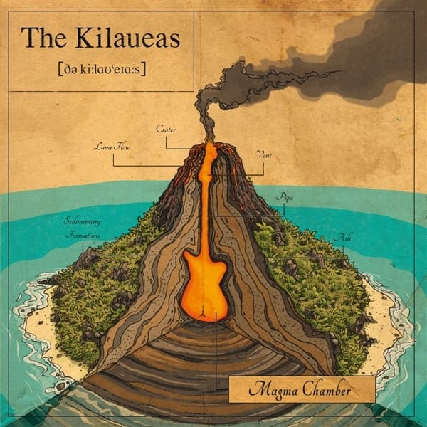 The Kilaueas - Magma Chamber (LP) (Coloured Vinyl)