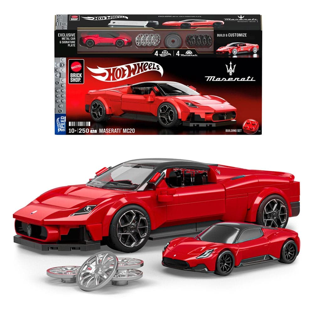 Hot Wheels Speed Series Maserati 1:32 Bouwset - 250dlg.