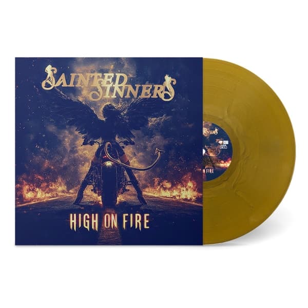 Sainted Sinners - High On Fire (LP) (Coloured Vinyl)