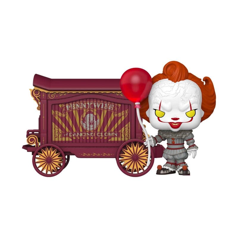 Welcome To Derry: Funko Pop! Town - Pennywise & Wagon (Vinyl Figure 49)