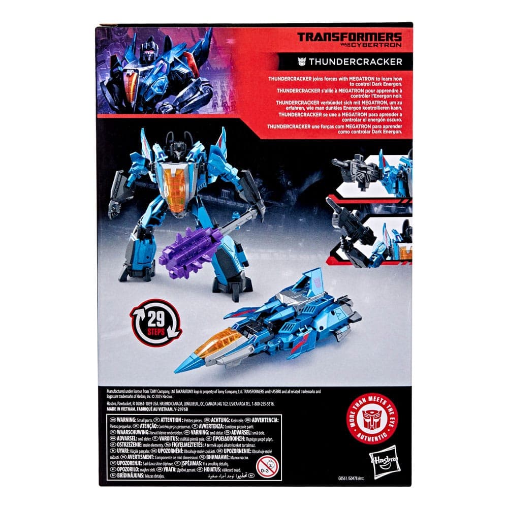 Transformers  War For Cybertron  Studio Series Thundercracker Toys