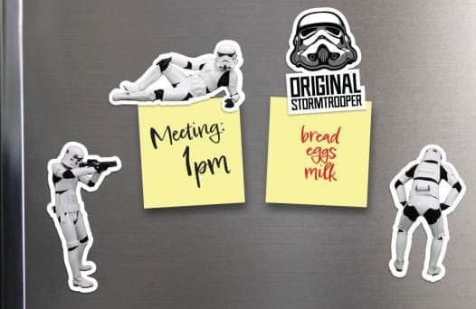 Original Stormtrooper Fridge Magnets