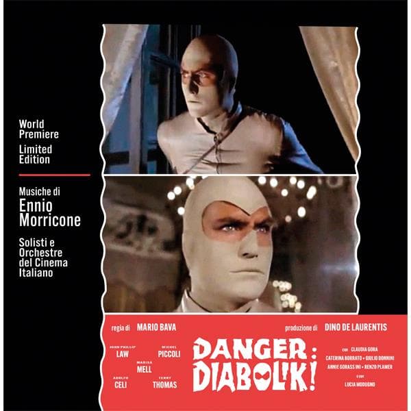 O. S. T. -danger Diabolik!( Solisti & Orchestre Del Cinema Italiano, Morricone) - Danger Diabolik! (vinyl Black Gatefold Numbered Limited Edt.)