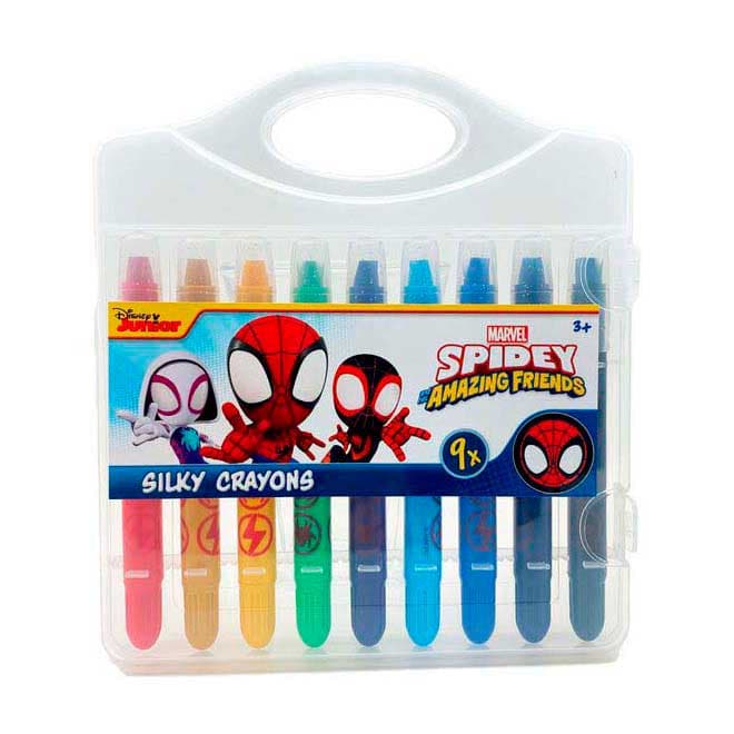 Spidey Silky Gelkrijtjes - 9st