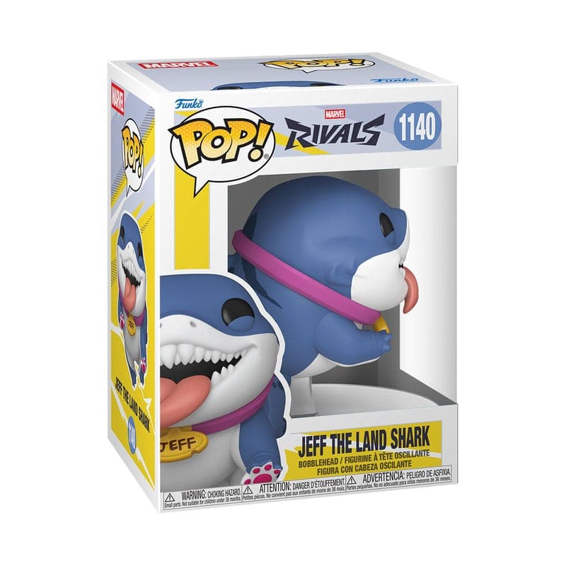 Marvel: Funko Pop! - Rivals - Jeff The Land Shark (Vinyl Figure 1140)