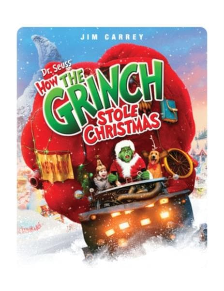 Dr Seuss - How The Grinch Stole Christmas Limited Edition Steelbook 4k Ultra Hd + Blu-ray (Import)