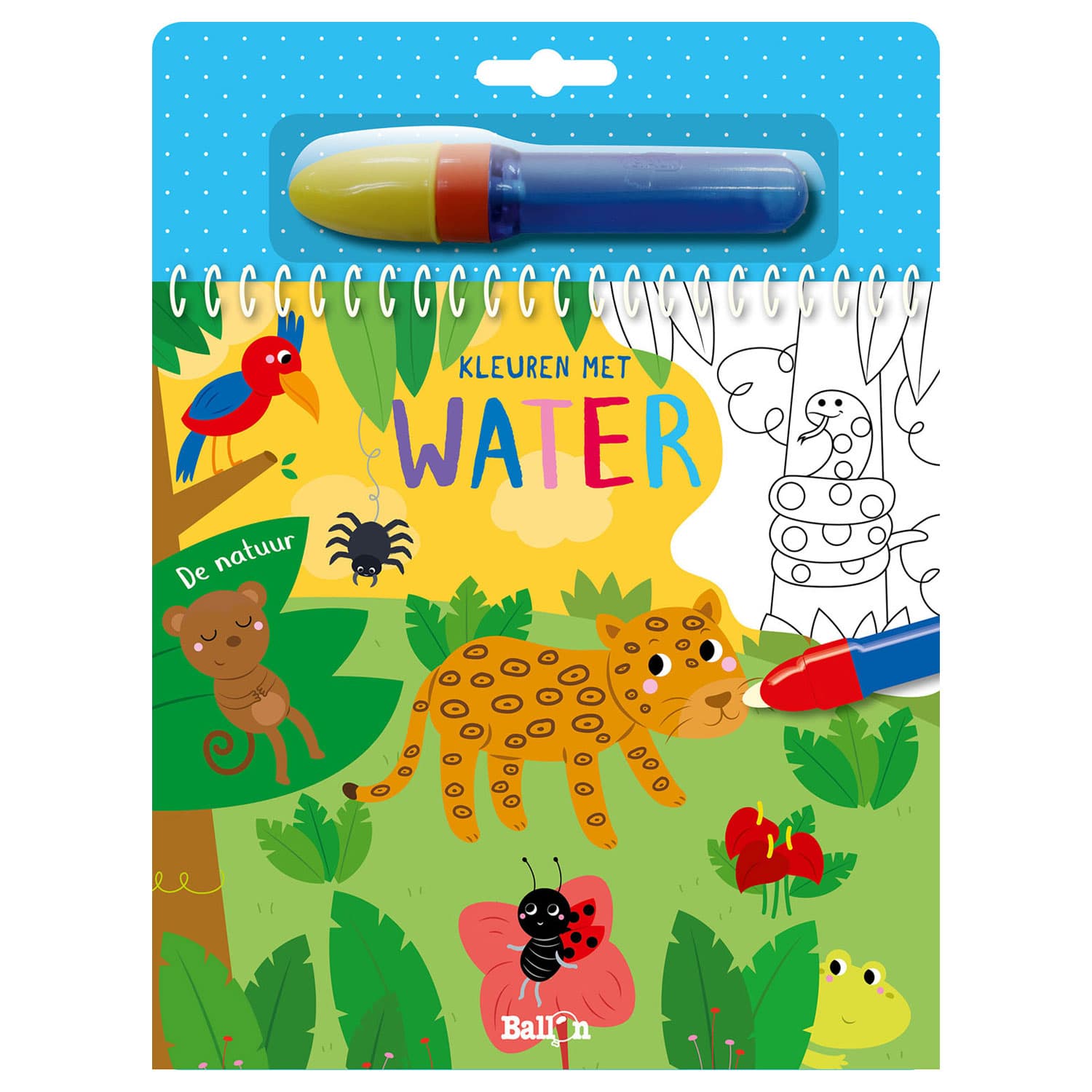 Kleuren met Water - De Natuur