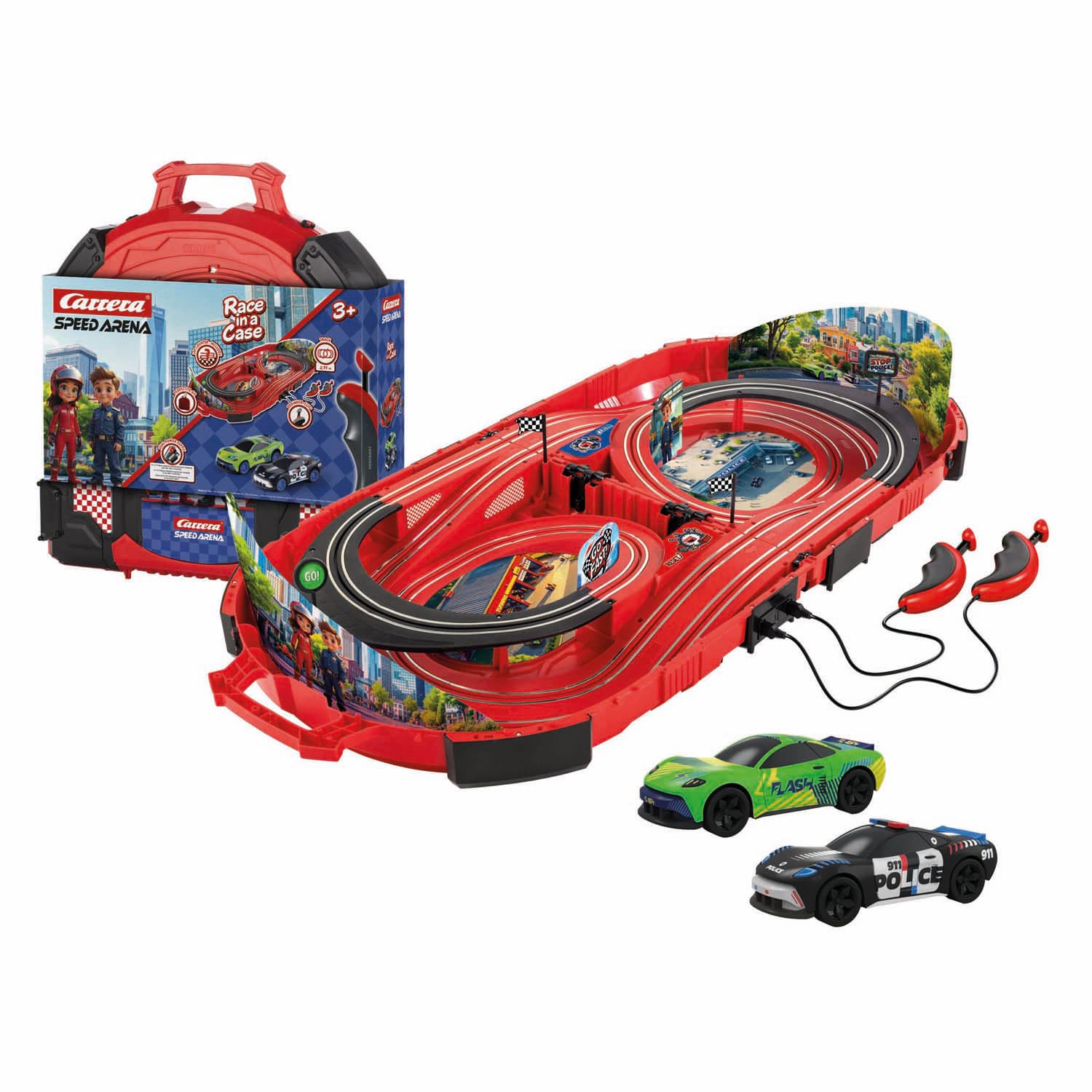 Carrera Speed Arena - Racebaan Police Chase