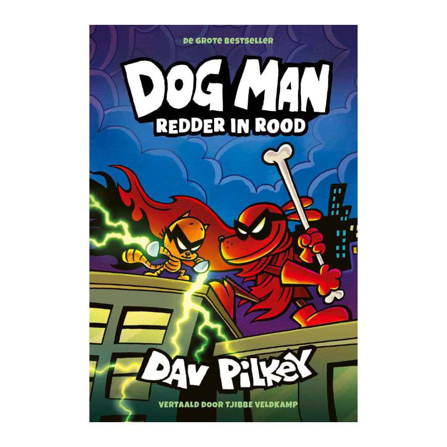 Dog Man 12 - Dog Man: Redder in Rood Kinderboek