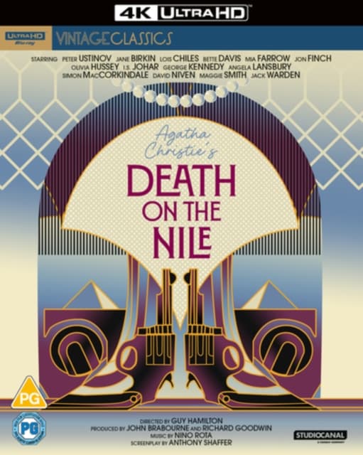 Agatha Christies - Death On The Nile (1978) 4k Ultra Hd (Import)