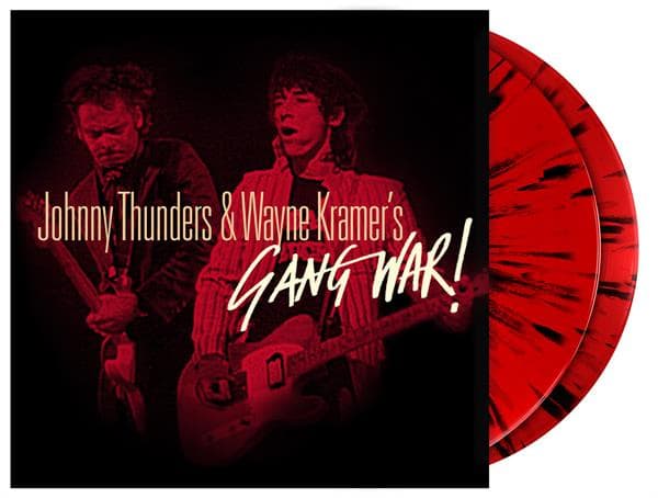 Johnny Thunders & Wayne Kramer - Gang War! [Transparent Red & Black Splattered Vinyl] [Lp]