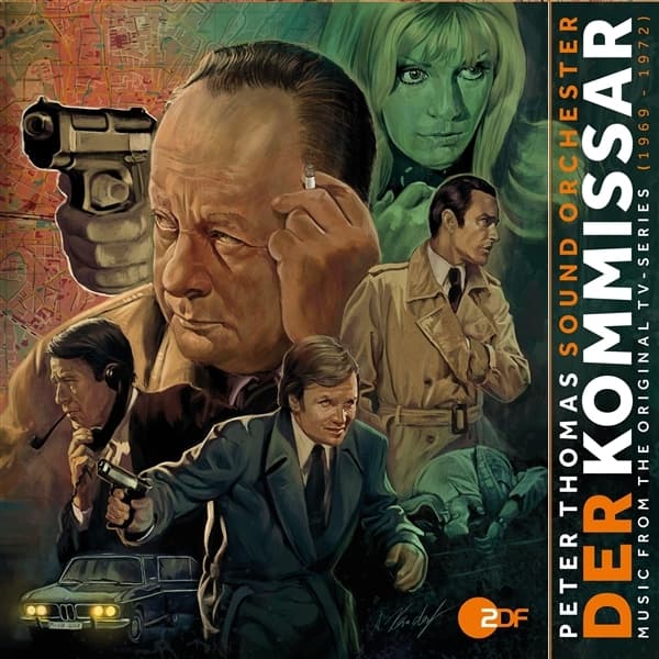 Peter Thomas Sound Orchester - Der Kommissar (LP) (Original Soundtrack)