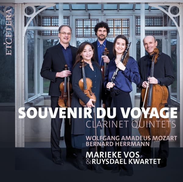 Marieke Vos & Ruysdael Kwartet - Souvenir Du Voyage, Clarinet Quintets (CD)