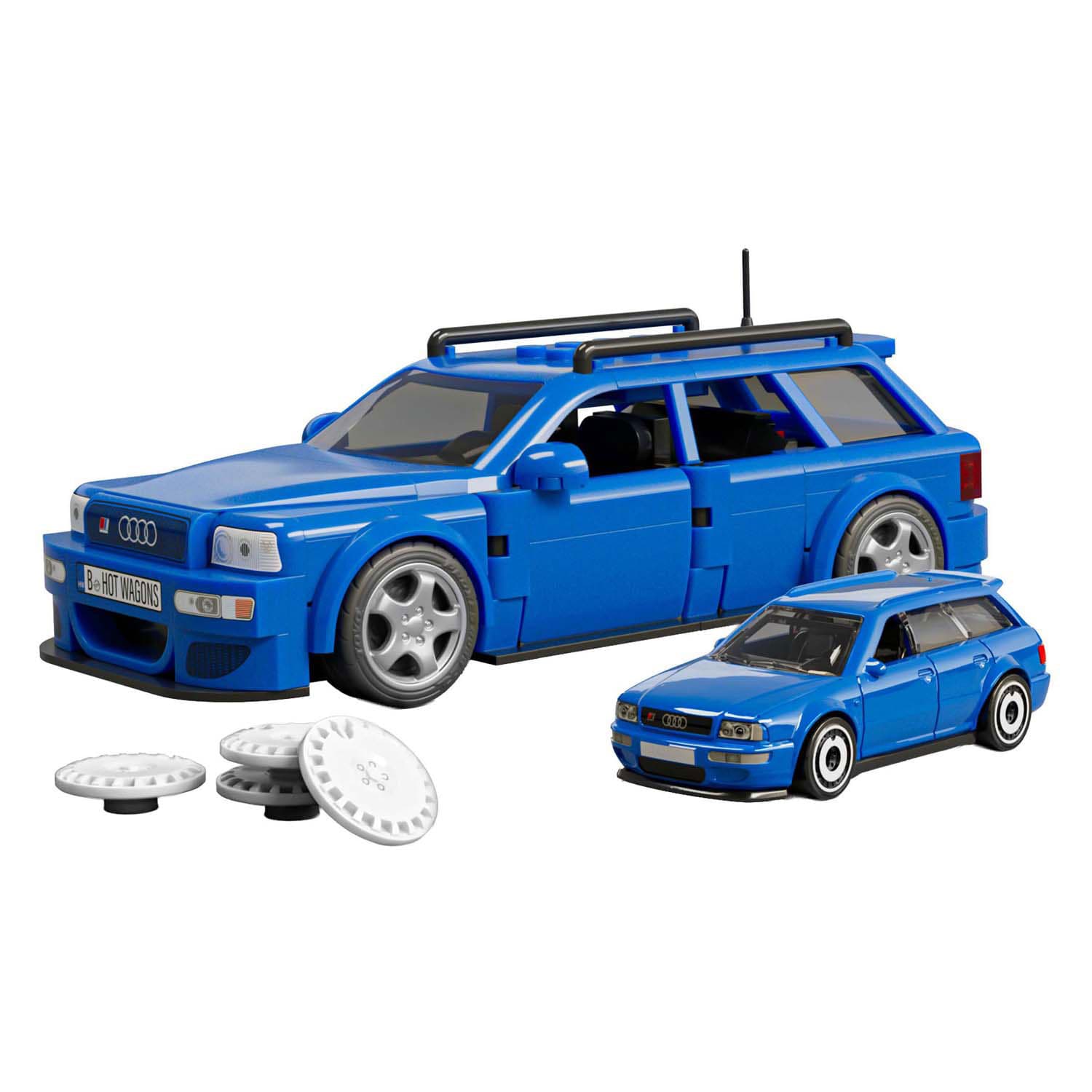 Mattel Brick Shop Hot Wheels - Brick Shop Hot Wheels 94 Audi Avant Rs2