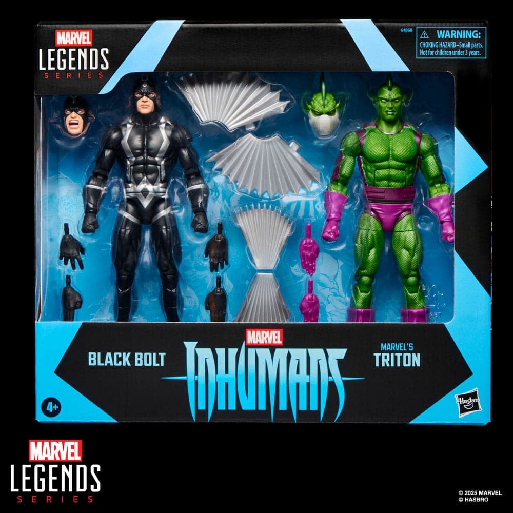 Marvel Legends Series   Inhumans Black Bolt  Triton Toys