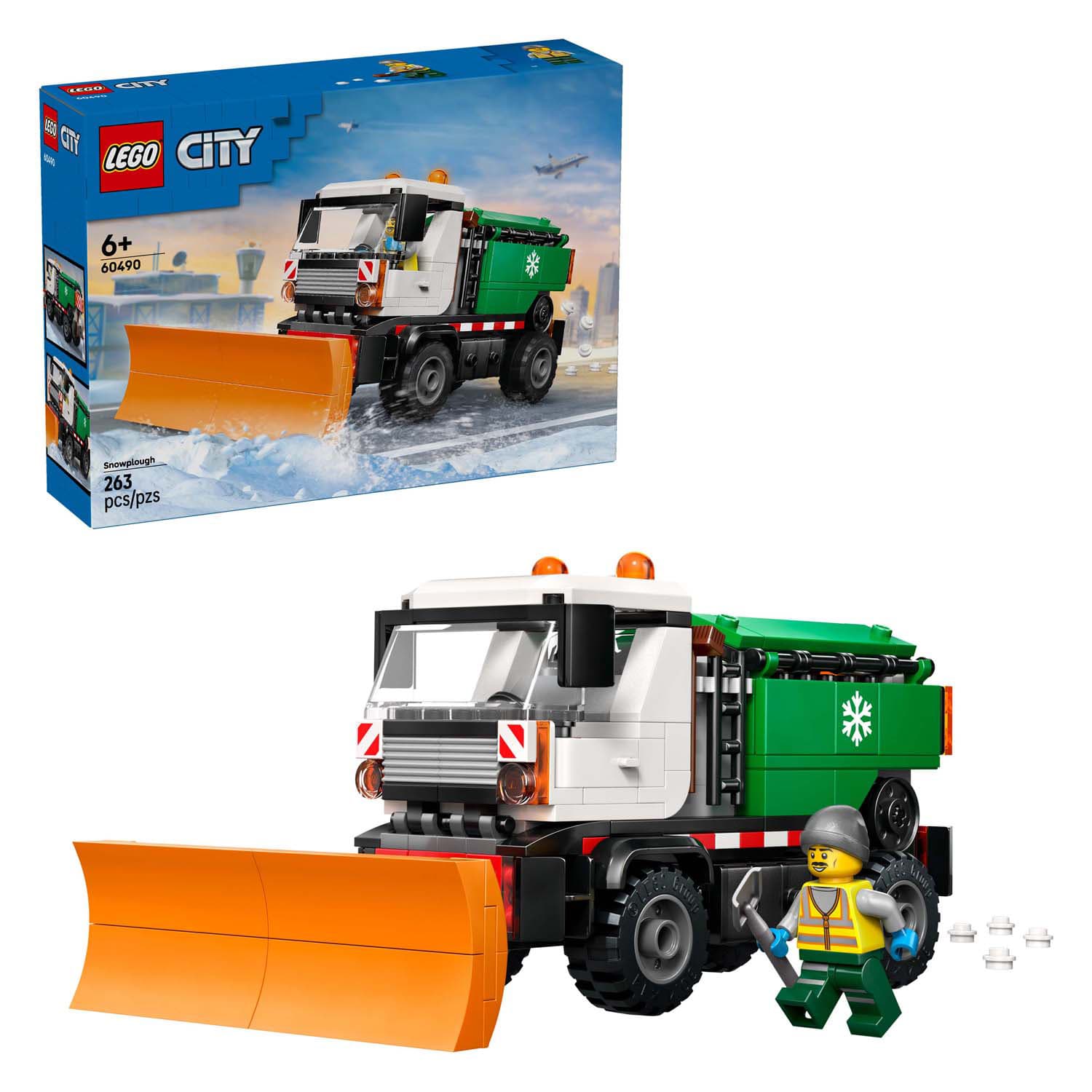 LEGO City 60490 Sneeuwploeg