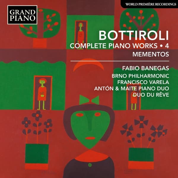 Fabio Banegas, Duo Du Reve, Anton And Maite Piano Duo, Brno Philharmonic Orchestra - Bottiroli: Complete Piano Works, Vol. 4 (CD)