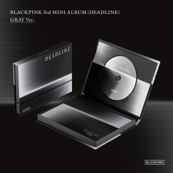 Blackpink - 3rd Mini Album [Deadline] (CD) (Gray Ver.)