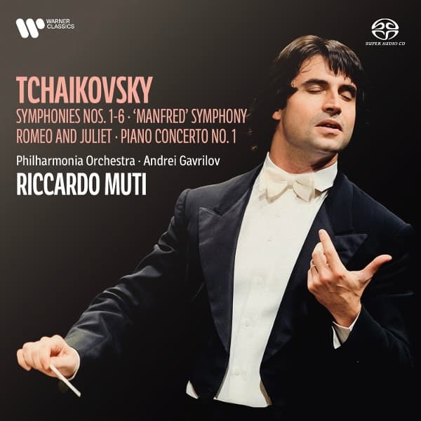 Andrei Gavrilov, Philharmonia Orchestra & Riccardo Muti - Tchaikovsky: Symphonies 1-6, Manfred Symphony, Romeo & Juliet, Piano Concerto No.1 (5 CD)