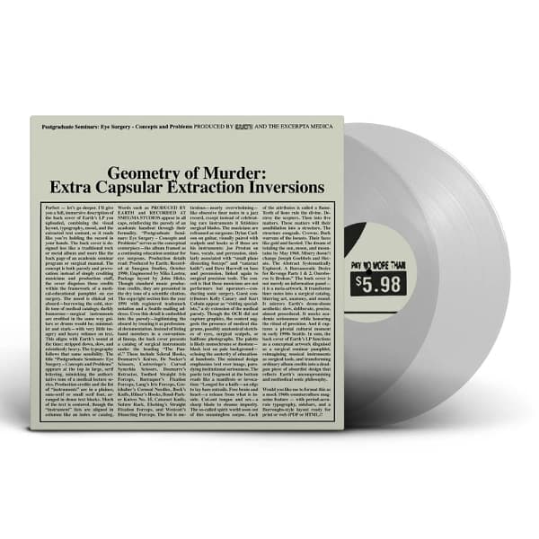 Earth X Black Noise - Geometry Of Murder: Extra Capsular Extraction (2 LP) (Coloured Vinyl)