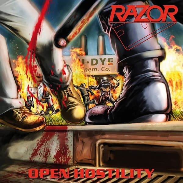 Razor - Open Hostility (LP) (Coloured Vinyl)