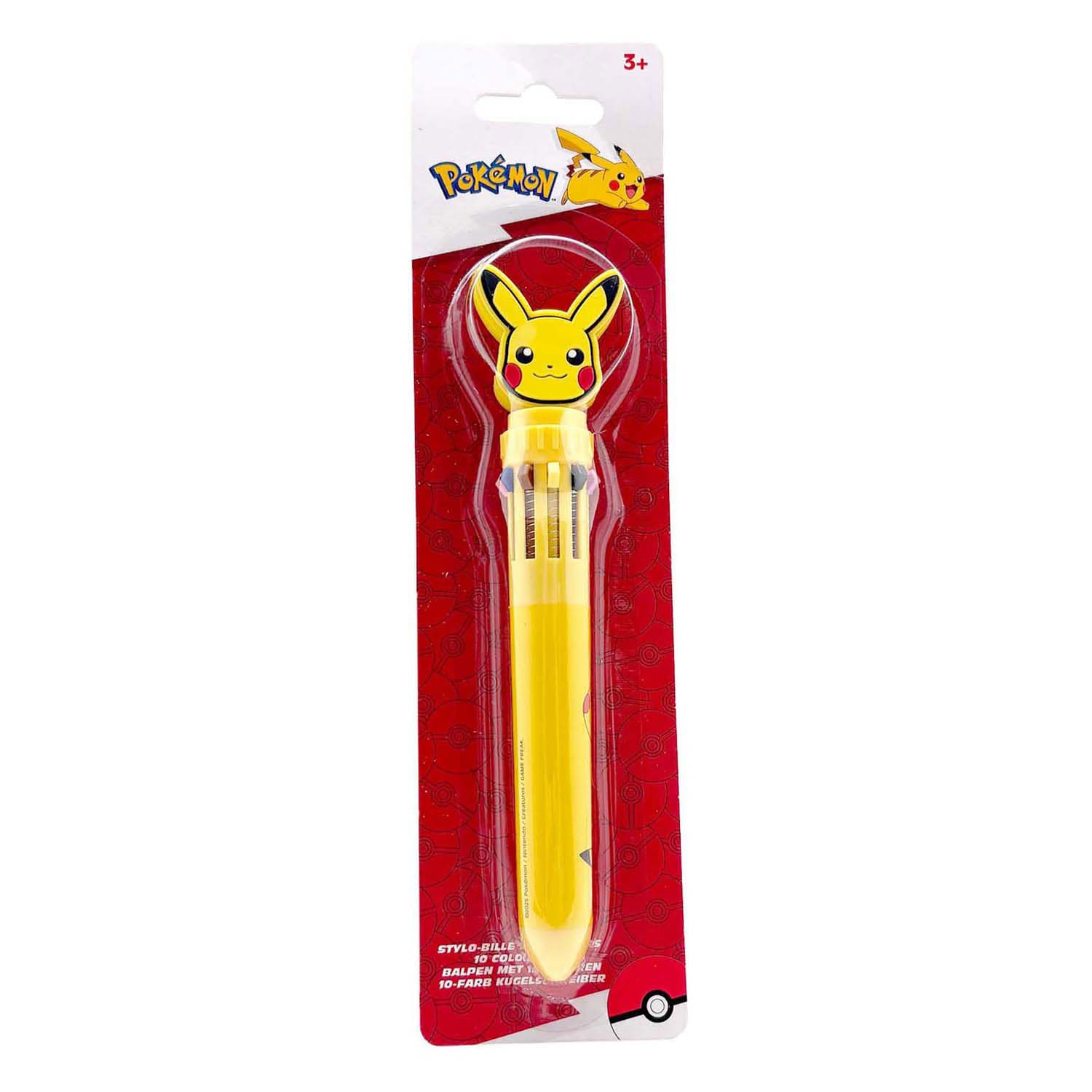 Pokemon 10-kleurenpen