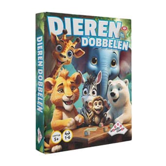 Dieren Dobbelen - 1 tot 6 Spelers