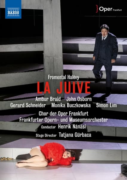 Ambur Braid, Chor Der Oper Frankfurt, Danylo Matviienko, Frankfurter Opern- Und Museumsorchester - Halevy: La Juive (DVD)