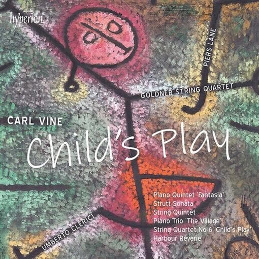 Piers Lane & Goldner String Quartet - Vine: Child's Play, Piano Quintet & Other Chamber (2 CD)