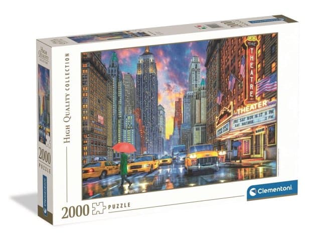 Rainy Manhatten HQC (2000 stukjes) (Puzzle)
