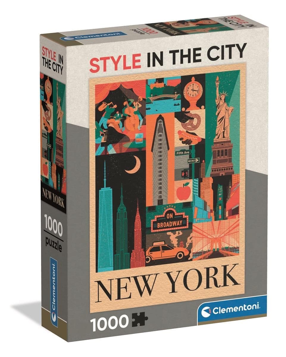 Style In The City - New York (Compact Box 1000 stukjes) (Puzzle)