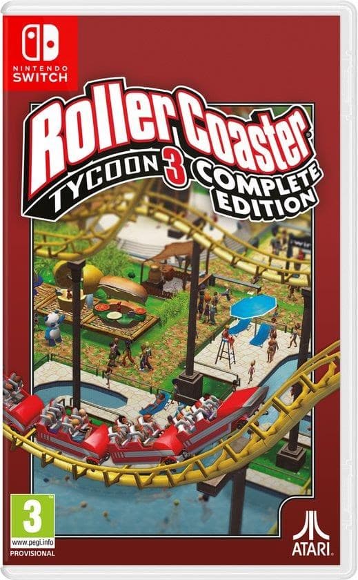 RollerCoaster Tycoon 3 - Complete Edition (SWITCH)