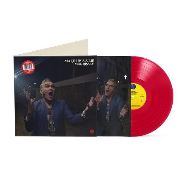 Morrissey Make-Up Is A Lie Red vinyl