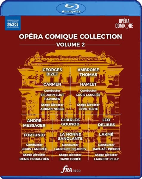 Anna Caterina Antonacci, Sir John Eliot Gardiner, Louis Langree, Stephane Degout, Sabine Devieilhe - Opera Comique Collection, Vol. 2 (5 Blu-ray)