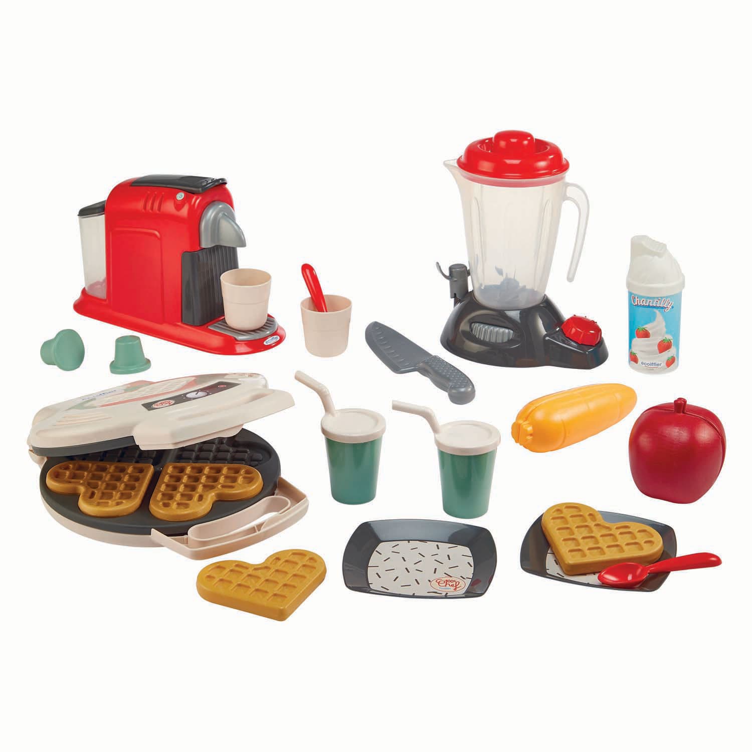 Ecoiffier 100% Chef Keukenapparatuur - 21dlg.